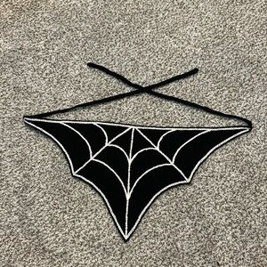 NWOT Crocheted hair scarf